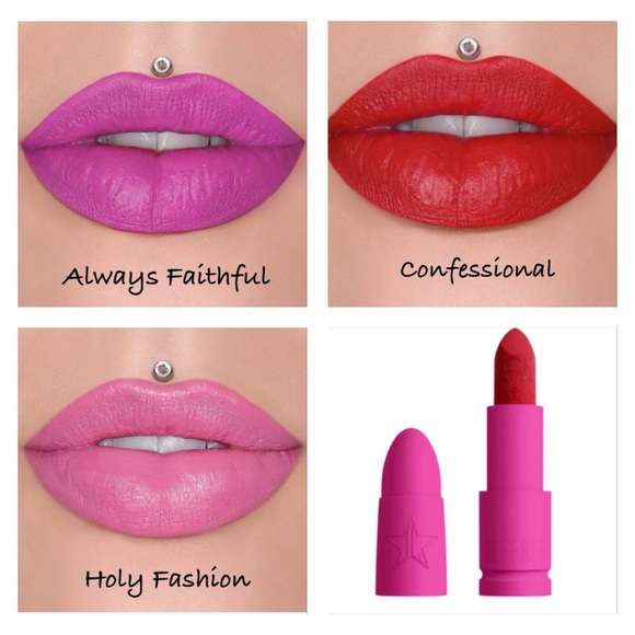 Jeffree Star 3pc.  Velvet Trap Lipstick Bundle NIB - Picture 1 of 7